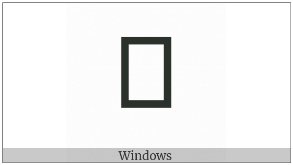 Tangut Component-177 on various operating systems