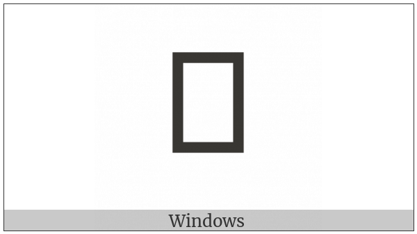 Tangut Component-246 on various operating systems