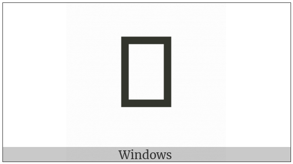 Tangut Component-253 on various operating systems