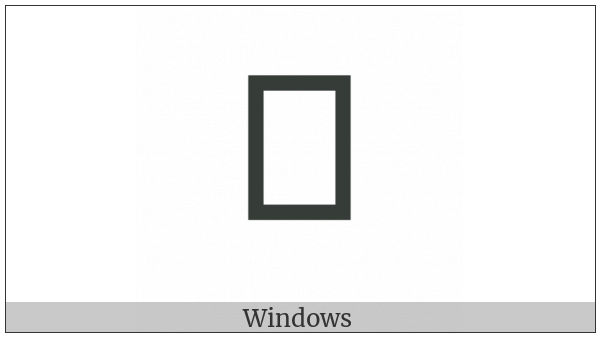 Tangut Component-276 on various operating systems