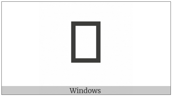 Tangut Component-326 on various operating systems