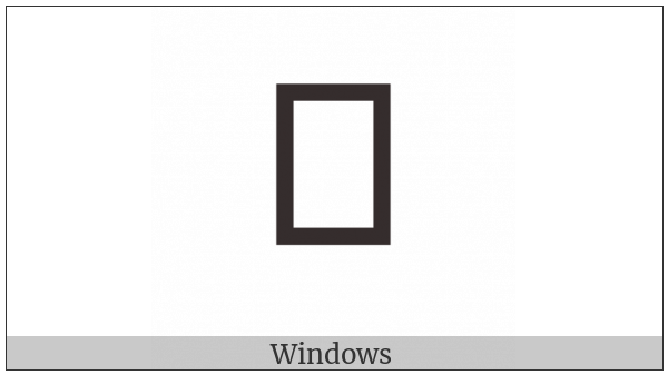 Tangut Component-606 on various operating systems