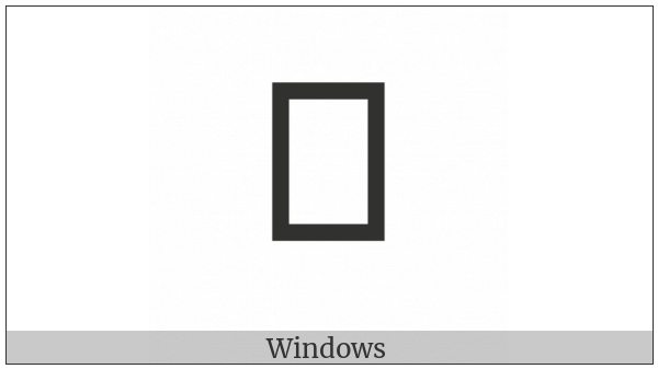 Tangut Component-618 on various operating systems