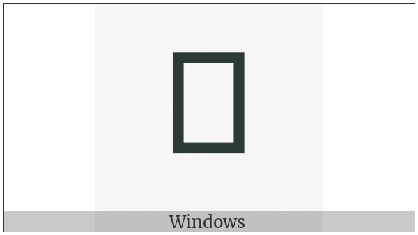 Tangut Component-619 on various operating systems