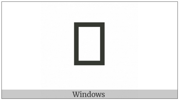 Tangut Component-627 on various operating systems