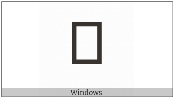 Tangut Component-657 on various operating systems