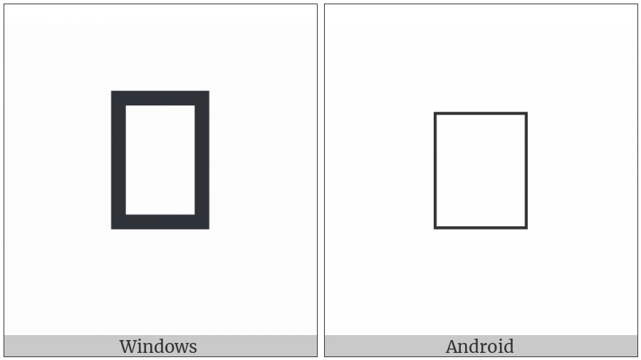 Tangut Component-675 on various operating systems