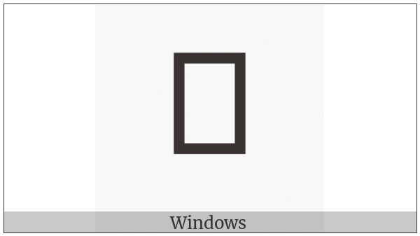 Tangut Component-697 on various operating systems