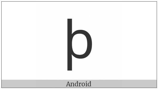 Greek Small Letter Sho on various operating systems