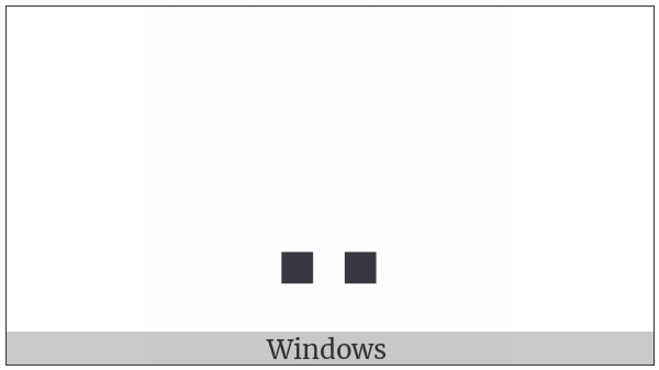 Braille Pattern Dots-78 on various operating systems