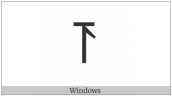 Upwards Harpoon With Barb Right To Bar on various operating systems