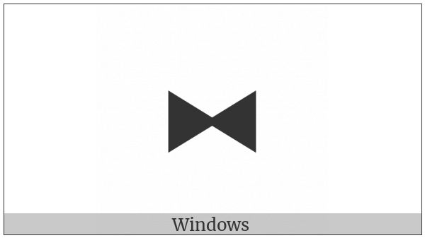 Black Bowtie on various operating systems
