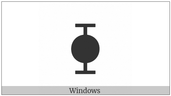 Error-Barred Black Circle on various operating systems