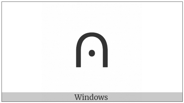 Intersection With Dot on various operating systems