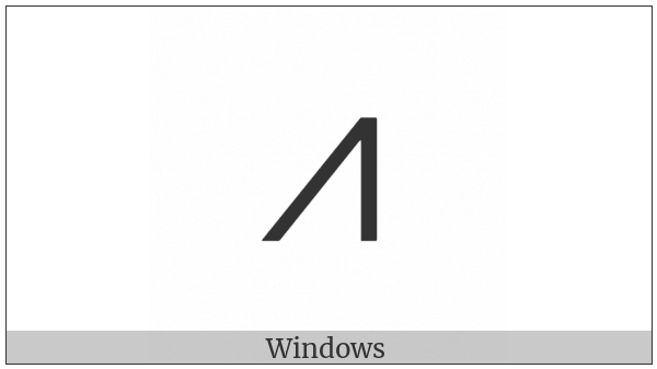 Sloping Large And on various operating systems
