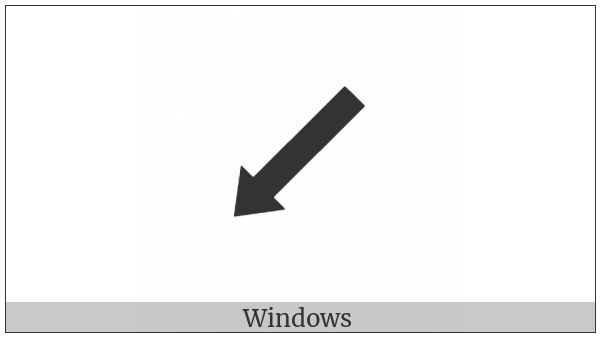 South West Black Arrow on various operating systems