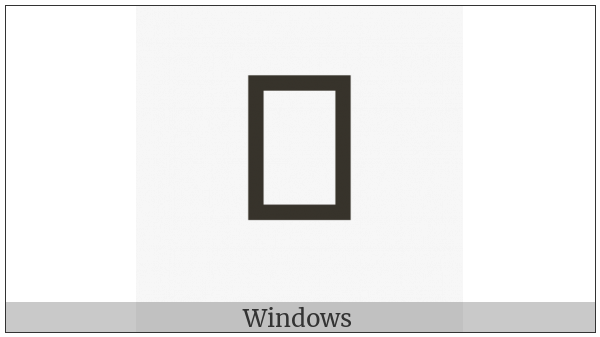 Hentaigana Letter I-4 on various operating systems