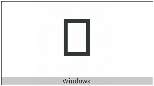 Hentaigana Letter Ka-11 on various operating systems