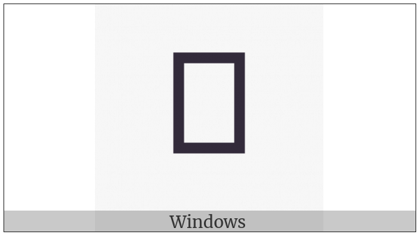 Hentaigana Letter Ke-2 on various operating systems