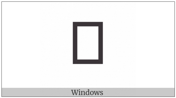 Hentaigana Letter Ke-3 on various operating systems