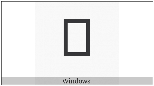 Hentaigana Letter Ke-5 on various operating systems