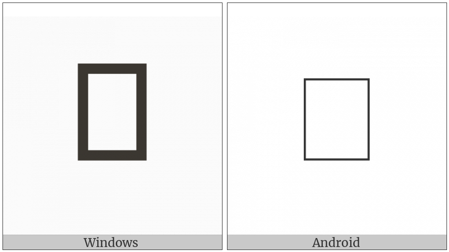 Hentaigana Letter Te-3 on various operating systems