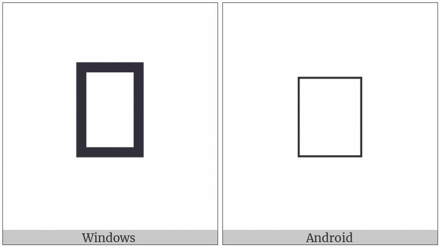 Hentaigana Letter Na-5 on various operating systems