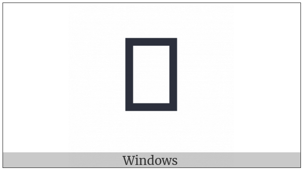 Hentaigana Letter Mu-4 on various operating systems