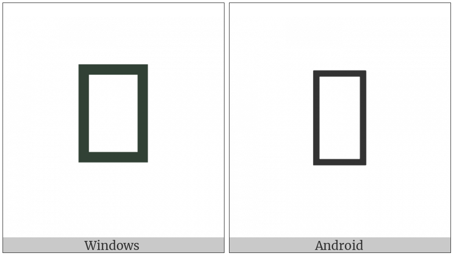 Hentaigana Letter Re-3 on various operating systems