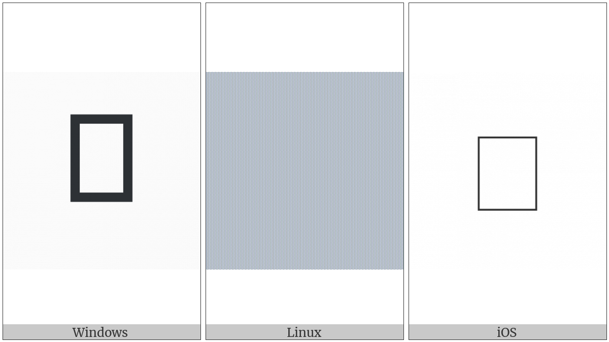 Heavy Oval With Oval Inside on various operating systems