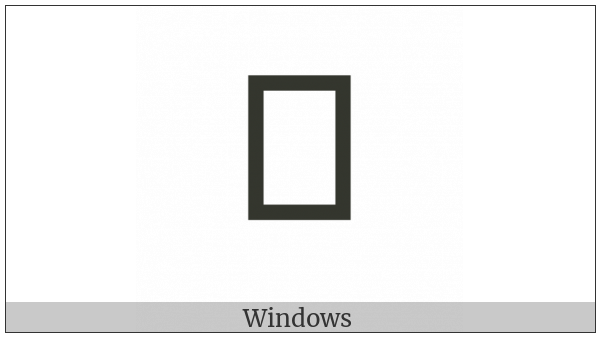 Nushu Character-1B197 on various operating systems