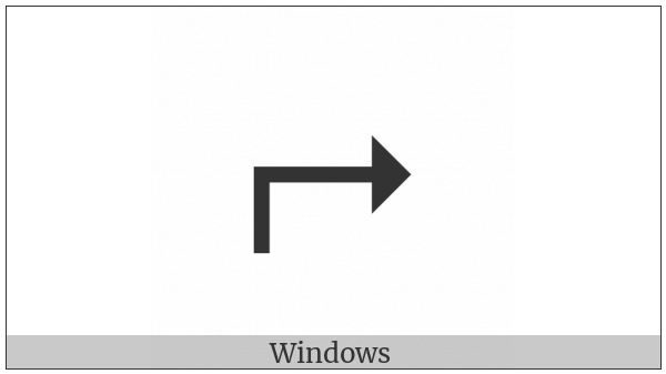 Upwards Triangle-Headed Arrow With Long Tip Rightwards on various operating systems