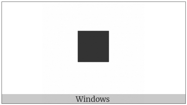 Black Square Centred on various operating systems