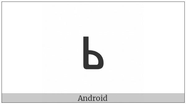 Glagolitic Small Letter Ritsi on various operating systems