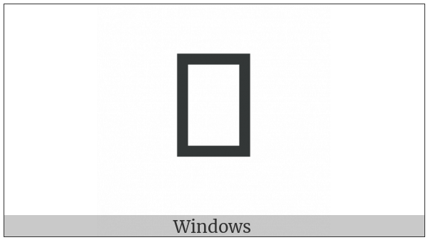 Duployan Letter D S on various operating systems
