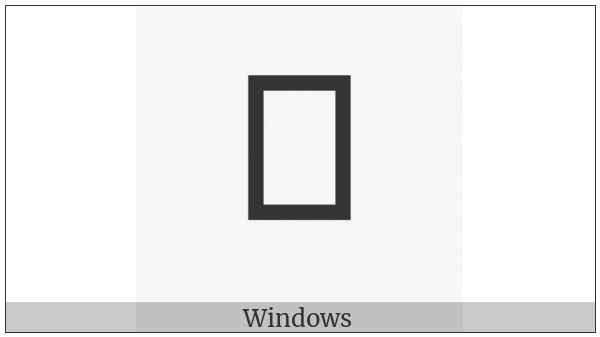 Duployan Letter Sloan Eh on various operating systems