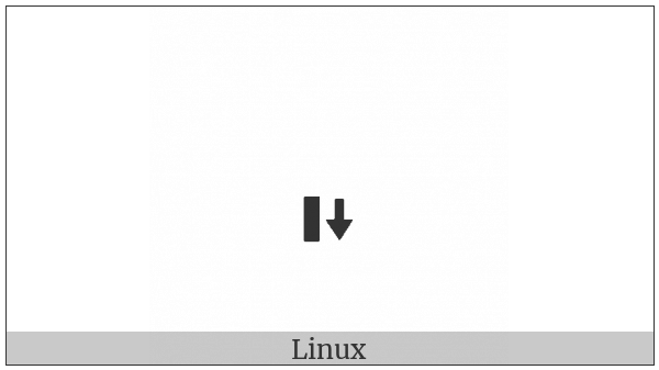 Duployan Affix Low Vertical on various operating systems