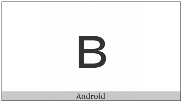 Coptic Small Letter Vida on various operating systems