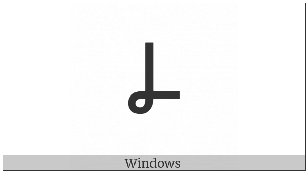 Coptic Capital Letter Old Coptic Gangia on various operating systems