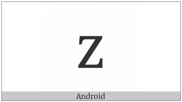 Georgian Small Letter Aen on various operating systems