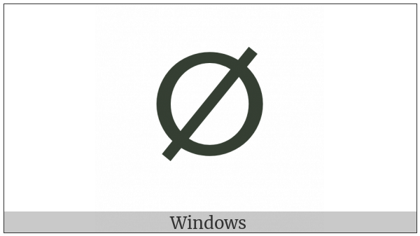 Tifinagh Letter Berber Academy Yah on various operating systems