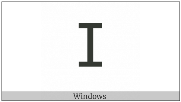 Tifinagh Letter Yazh on various operating systems