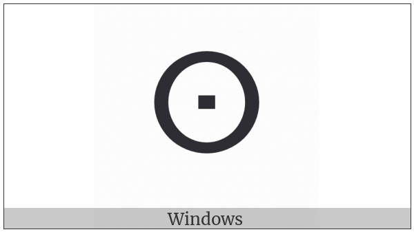 Tifinagh Letter Yas on various operating systems
