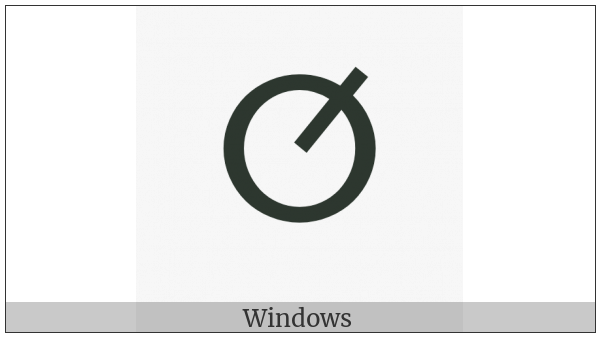 Tifinagh Letter Yass on various operating systems