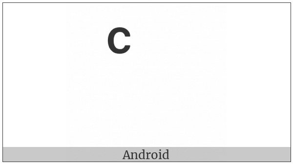 Combining Cyrillic Letter Es on various operating systems