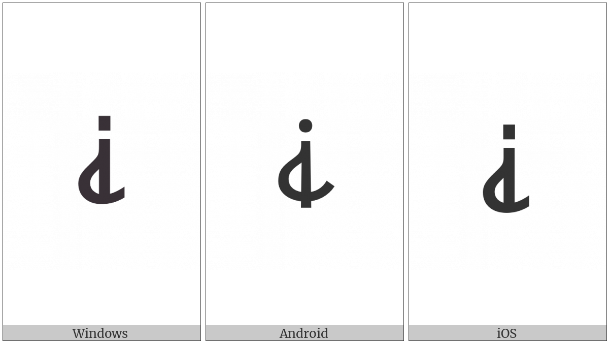 Inverted Interrobang on various operating systems