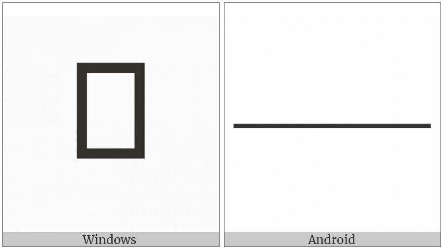 Three-Em Dash on various operating systems