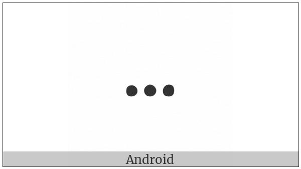 Byzantine Musical Symbol Saximata on various operating systems