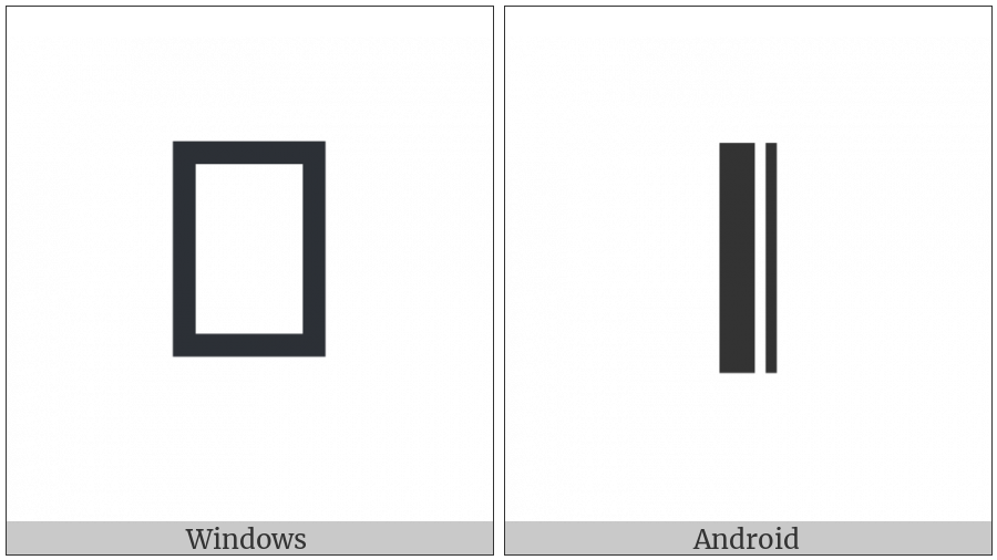 Musical Symbol Reverse Final Barline on various operating systems