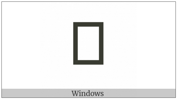 Musical Symbol Circle X Notehead on various operating systems